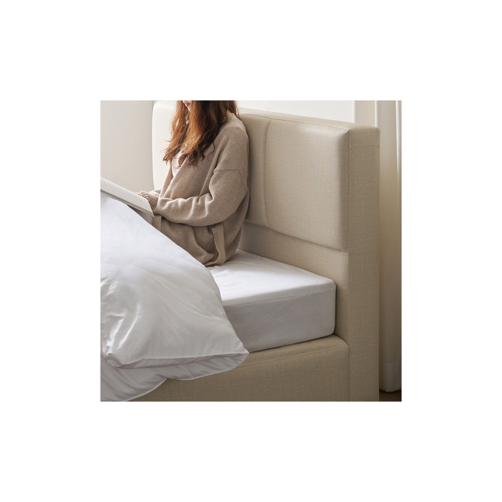 아씨방가구 호텔식 가죽 침대 슈퍼싱글/퀸 (매트리스포함)