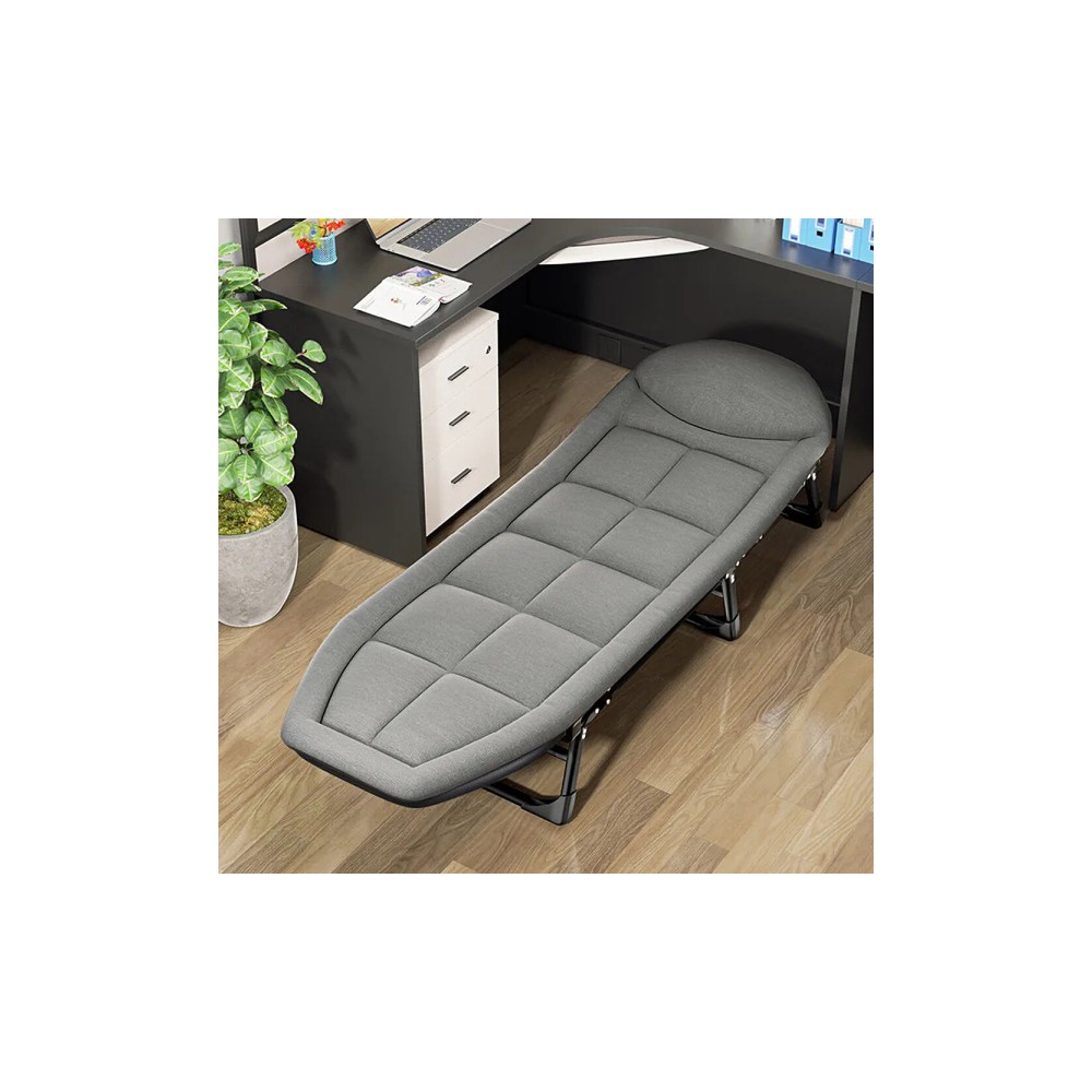 접이식 간이 침대 싱글 1인용 야전 캠핑 이동식 베드 경량 휴대용 각도조절 보조 매트리스