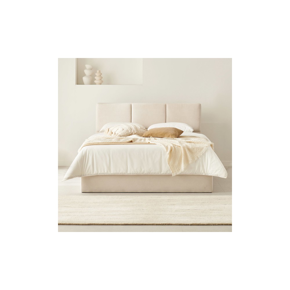 아씨방가구 이지클린 호텔 패브릭 침대 프레임 SS/Q 매트리스 선택