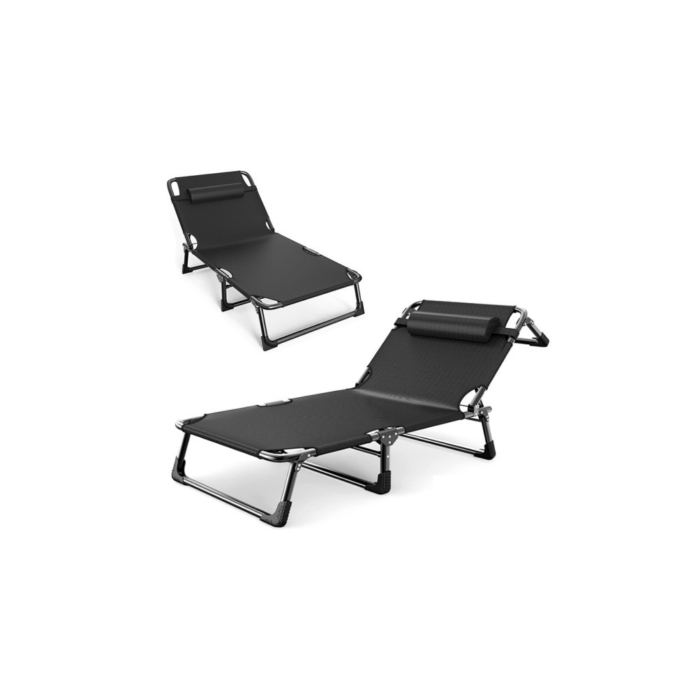 간이침대 4단 각도조절 접이식 틈새보관 리클라이너 폴딩침대 사무실침대 야전침대 접이식침대 캠핑 차박