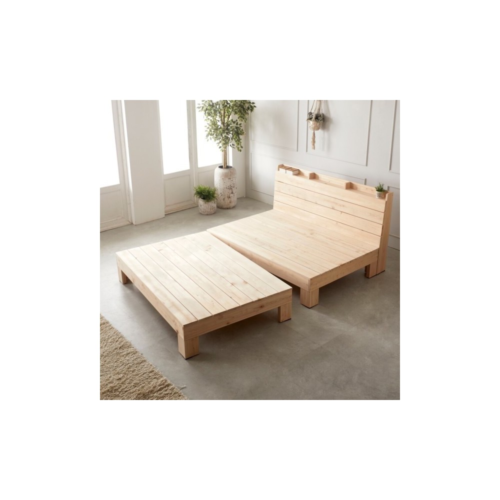 히노끼 편백나무 100% 원목침대 평상/수납 침대프레임 /싱글/슈퍼싱글/퀸/킹 매트리스 사은 행사