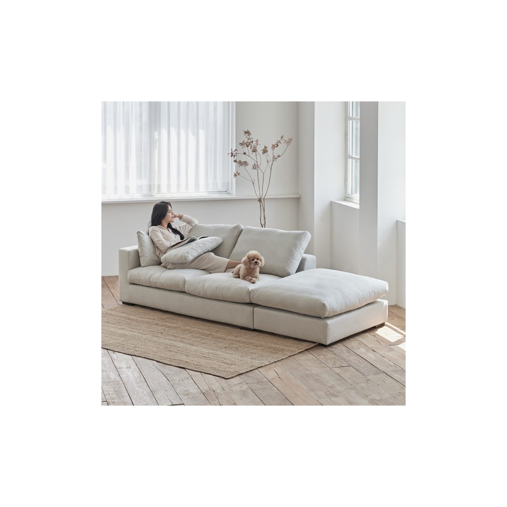 시월의 동백 구스 아쿠아텍스 2인/3인/4인/6인 패브릭 소파