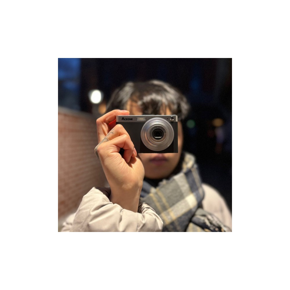 R1 레트로 디지털 카메라 똑딱이 소형 빈티지 미니