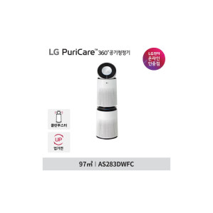 LG 퓨리케어 360 공기청정기 플러스 AS283DWFC 클린부스터 UP가전