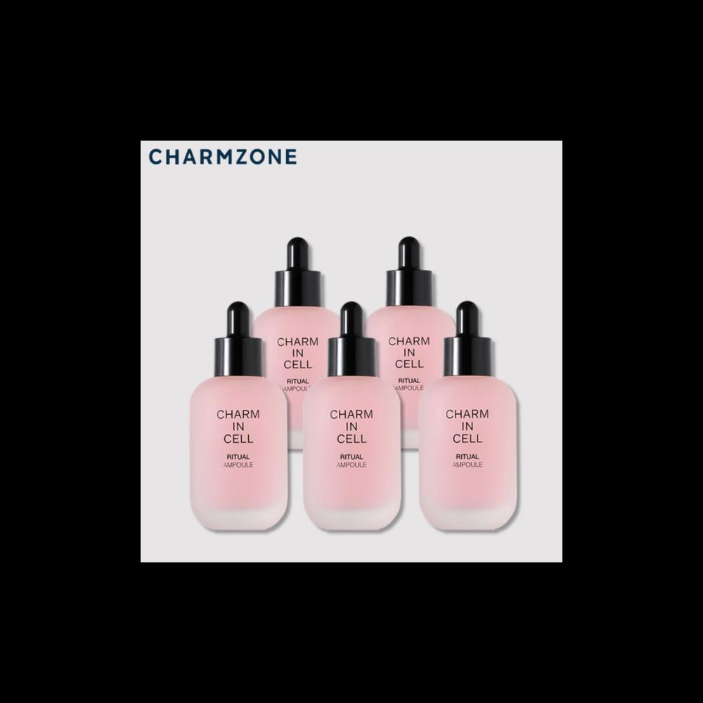 참존 참인셀 리추얼 앰플 50ml 5개 /콜라겐 캡슐이 함유/ 탄력 솔루션 앰플