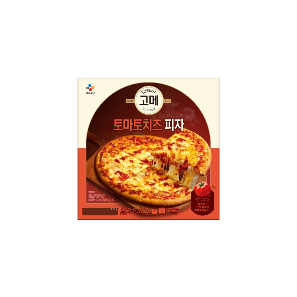고메 토마토치즈 피자 345G x4개