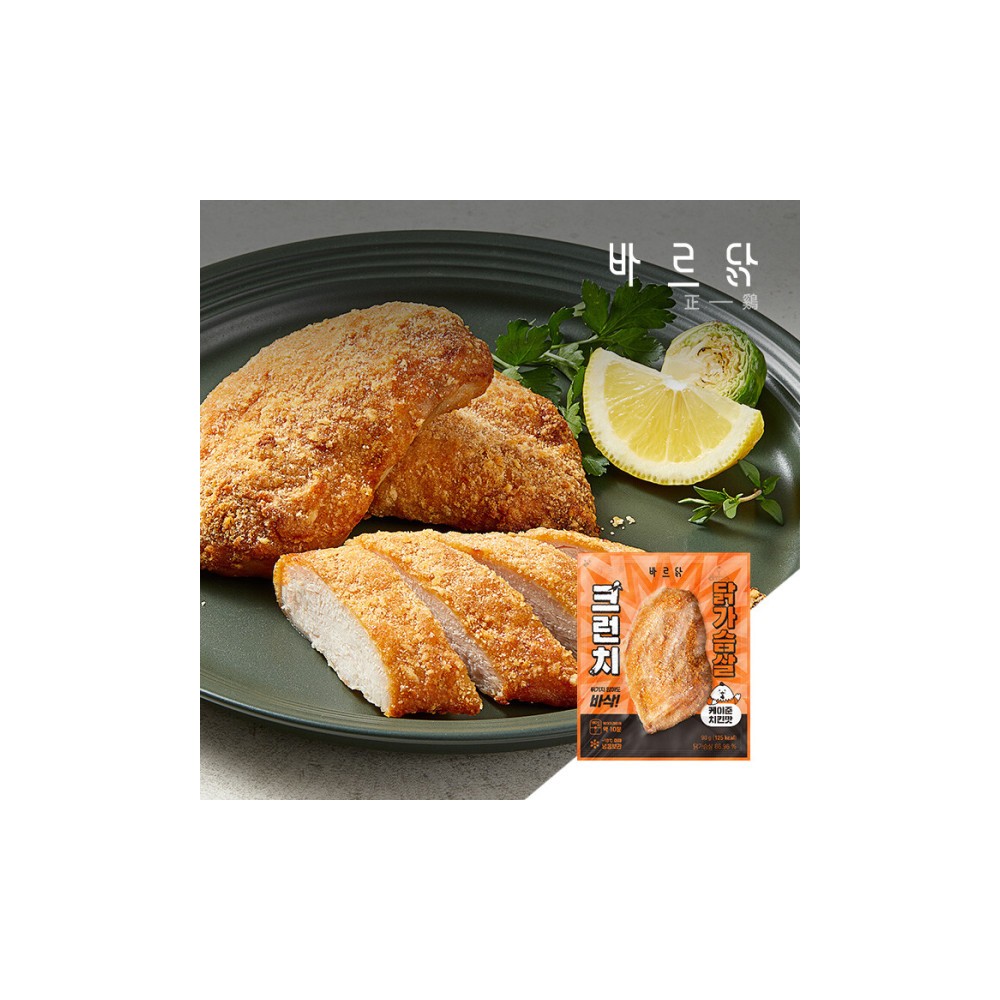 바르닭 크런치 닭가슴살 4종 혼합 16팩